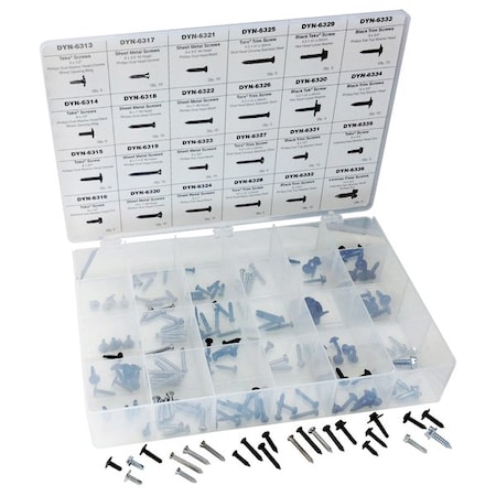 Atd Tools ATD 185-Piece Master Universal Trim Screw Assortment 39359